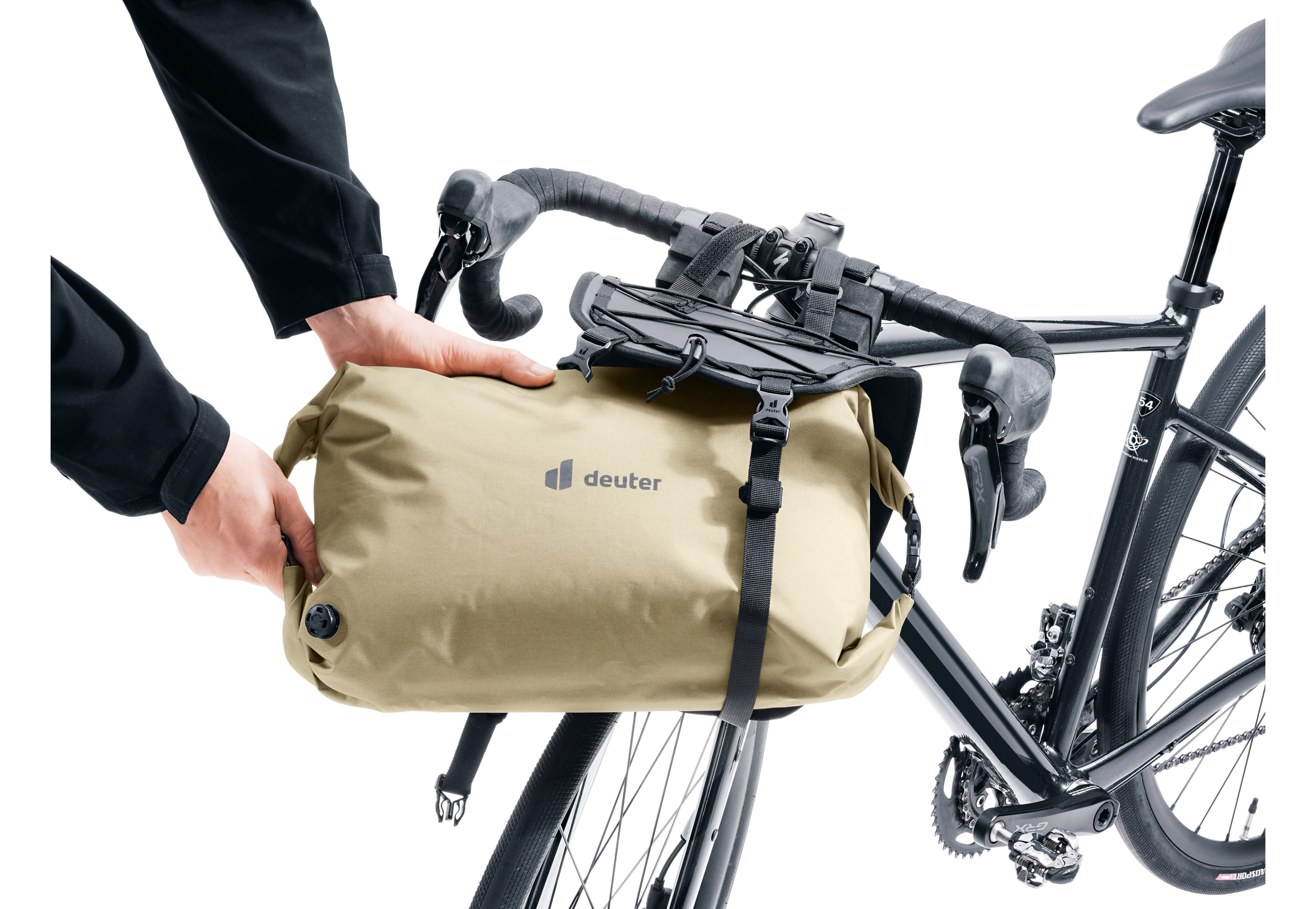 CABEZON HB 16 Lenkertaschen-Holster mit Packsack / desert / 14l