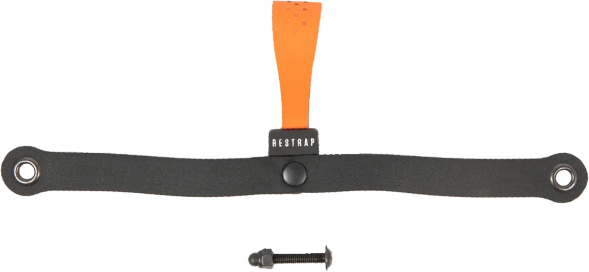 City Pull Tab / schwarz-orange / 8 x 22 x 3 cm