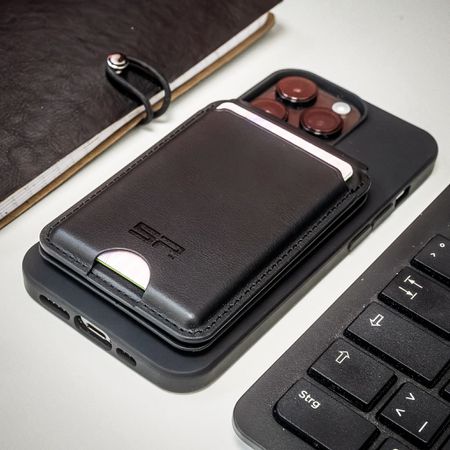 Magnetic Card Wallet SPC+ / schwarz