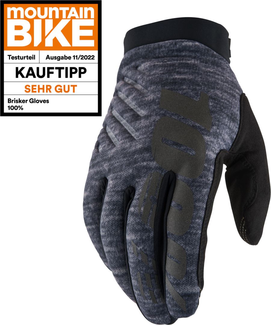 Brisker Gloves / heather grey / L