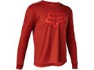 YOUTH RANGER Jugend-Langarmshirt / red clay / L