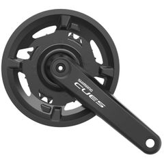 Kettenradgarnitur Cues FC-U4000 Double 9/10/11-Gang / schwarz / 170 mm, 40x26, 48.8, ja (einfach)