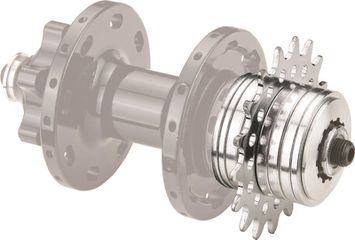 SINGLE SPEED SPACER-SET / silber