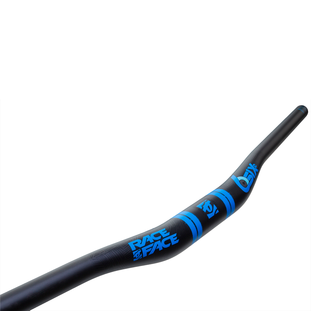 Sixc Carbon 35X820 20mm Riser Bar / carbon/blue / one size