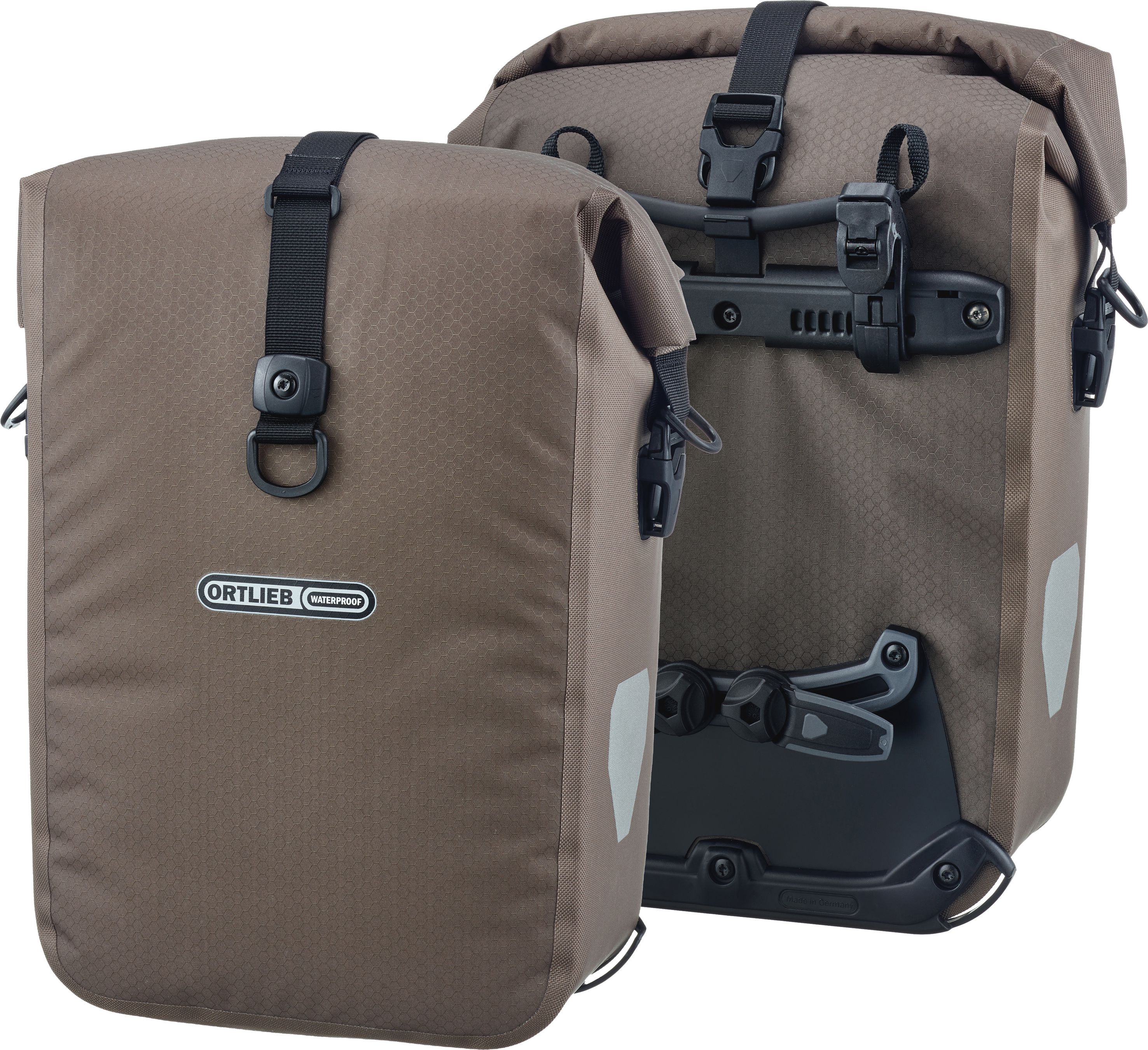 GRAVEL-PACK QL2.2 Universaltaschen (Paar) / dark sand / 2x14.5l