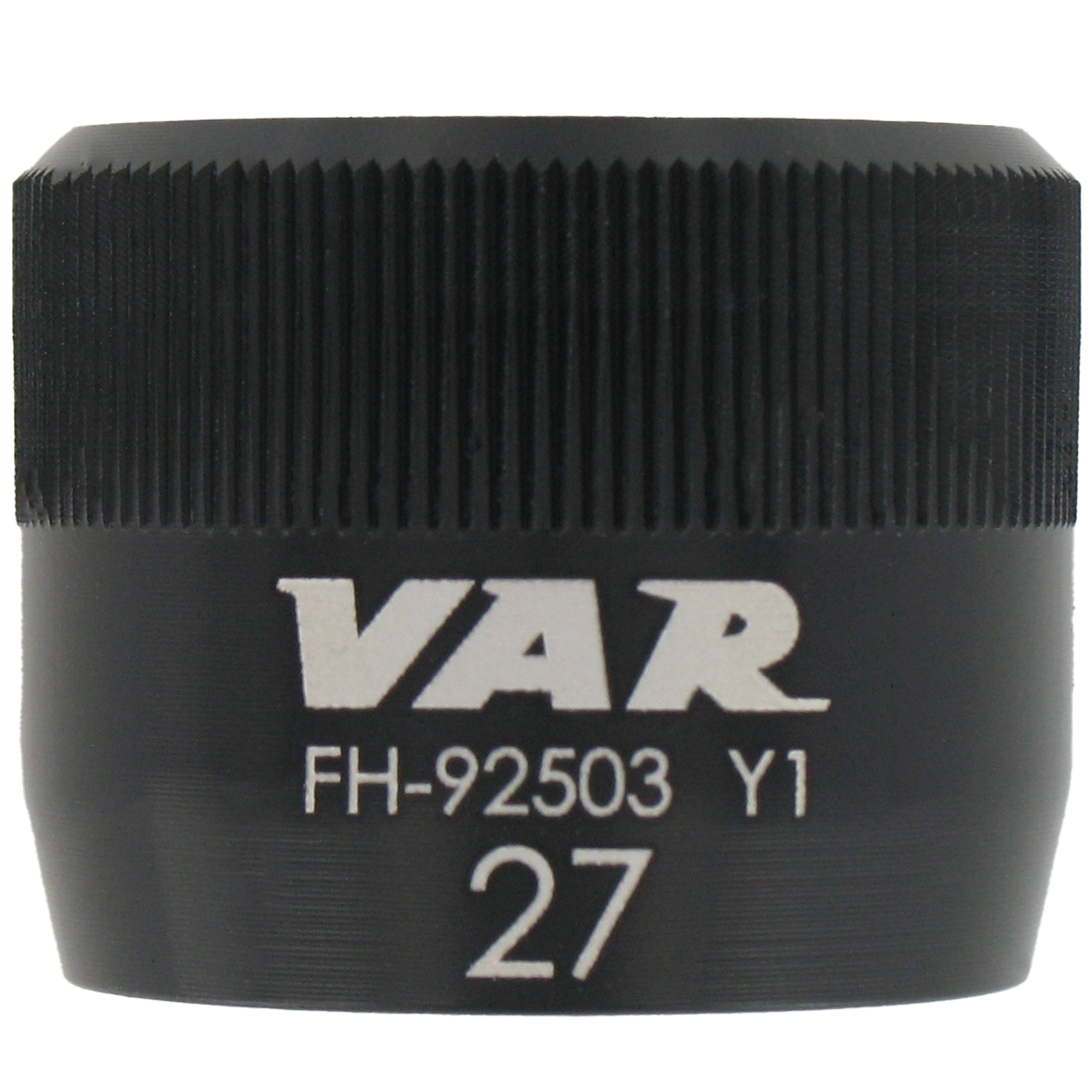 Steckschlüssel 6-Kant schwarz / schwarz / 27 mm