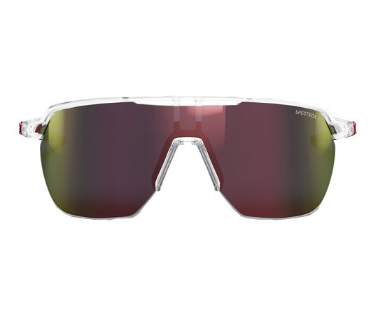 FREQUENCY Sportbrille / kristall/rot