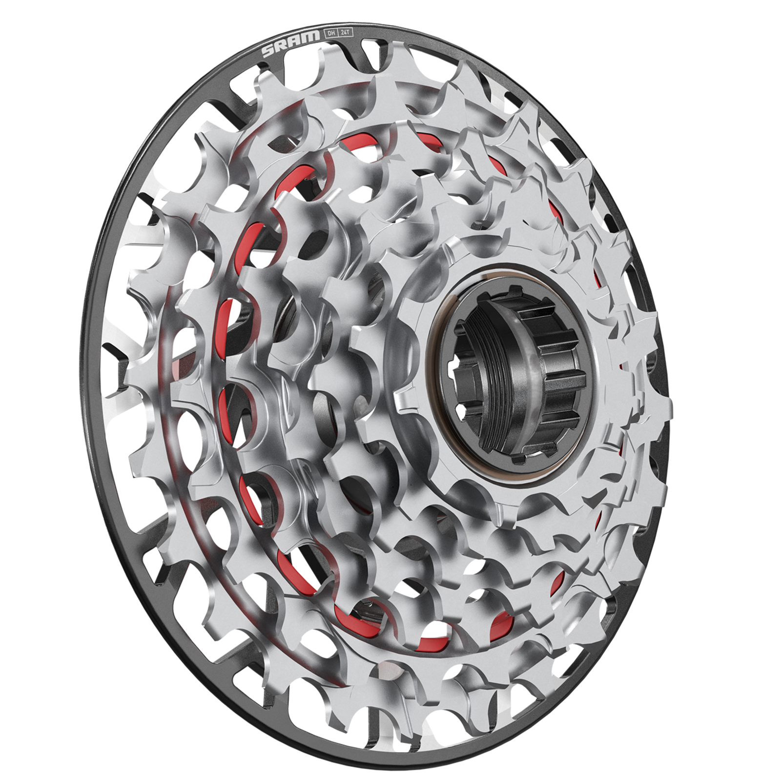 Cassette XS-797 XX DH Transmission AXS 7sp slim-XD / black/silver / 10-24t
