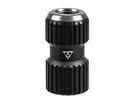 NANO AIRBOOSTER, CO2-Adapter / black / PRESTA-/SCHRADER-VENTIL