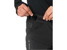 QIMSA II Herren-Softshellhose / black/black / S