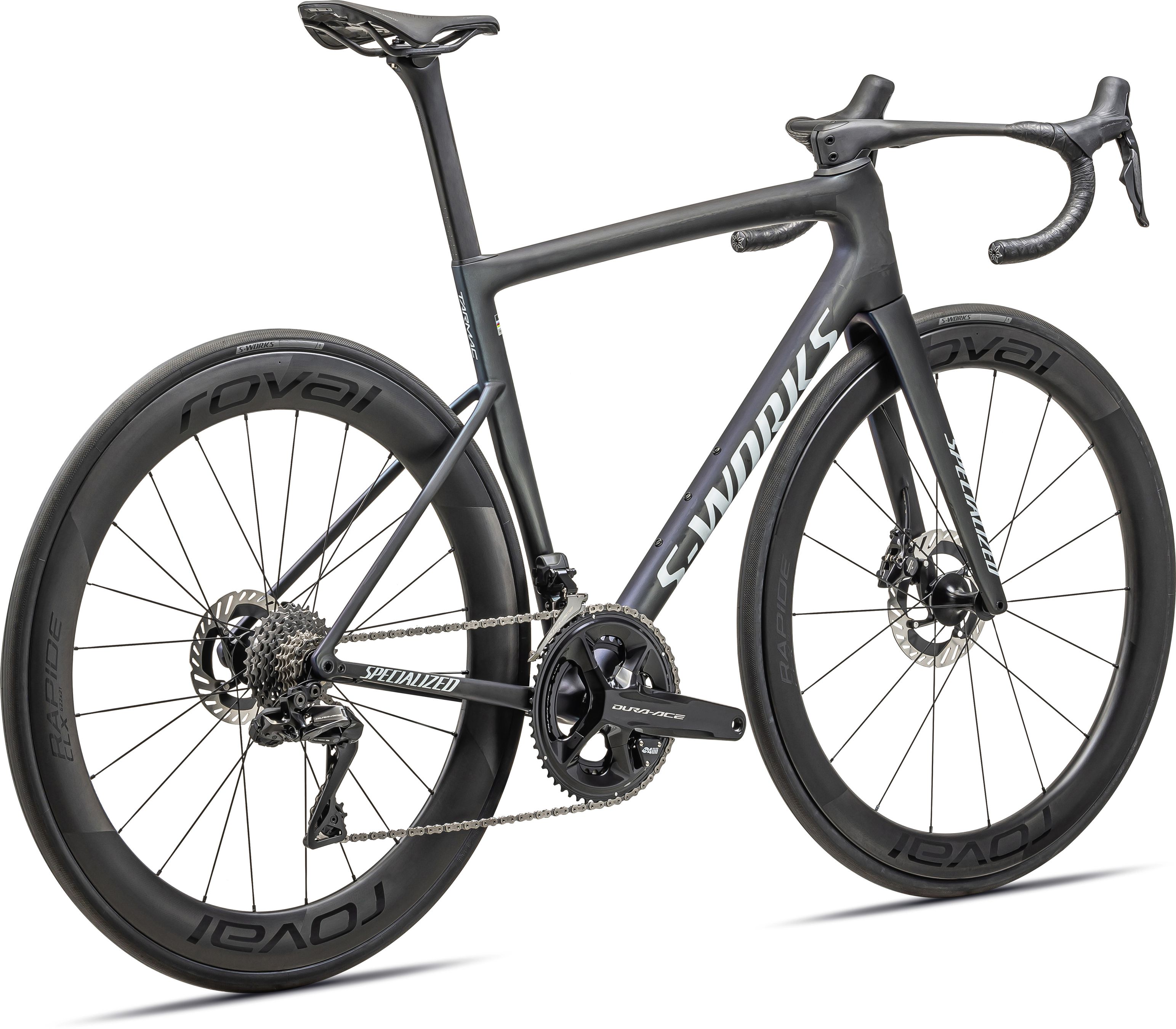 S-WORKS TARMAC SL8 Di2 Rennvelo / satin carbon viavi cynan blue viavi silver blue pe / 56 CM