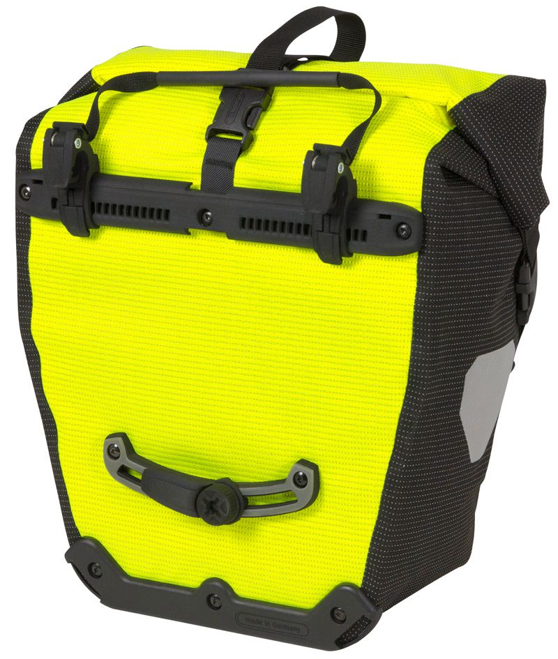 BACK-ROLLER HIGH VISIBILITY Hinterradtasche (Single) / neon yellow - black reflective / 20 L