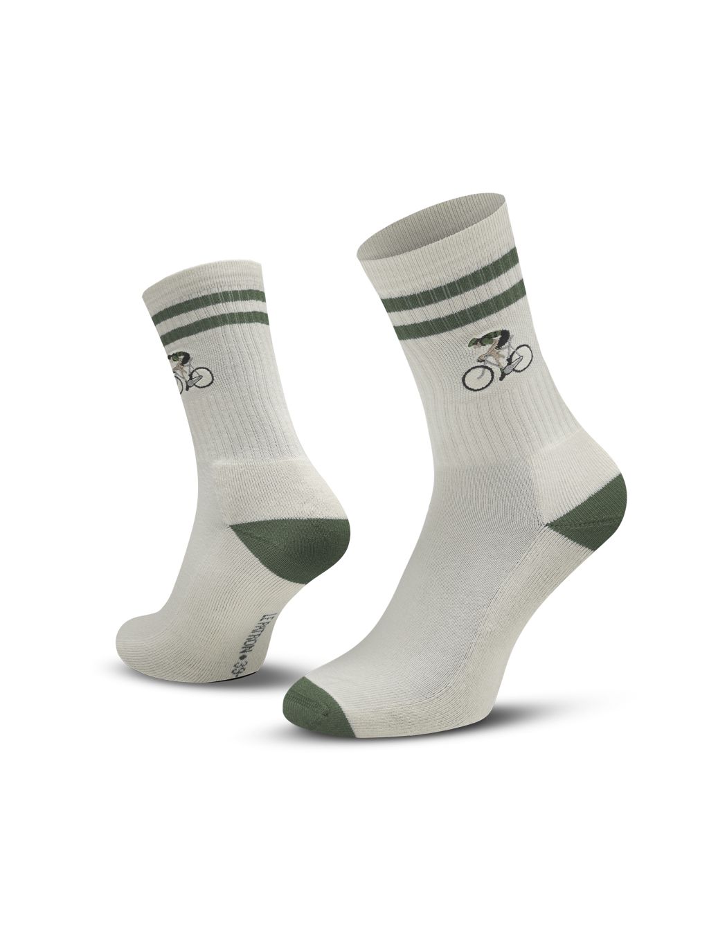 Crew Cyclist Socks / green / 35-38