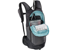 FR LITE RACE, 10 L, Protektorenrucksack / carbon grey/black / M/L