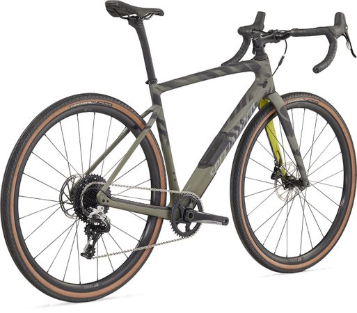 DIVERGE COMP CARBON Gravelbike / satin olive oak chrome wild / 56 CM