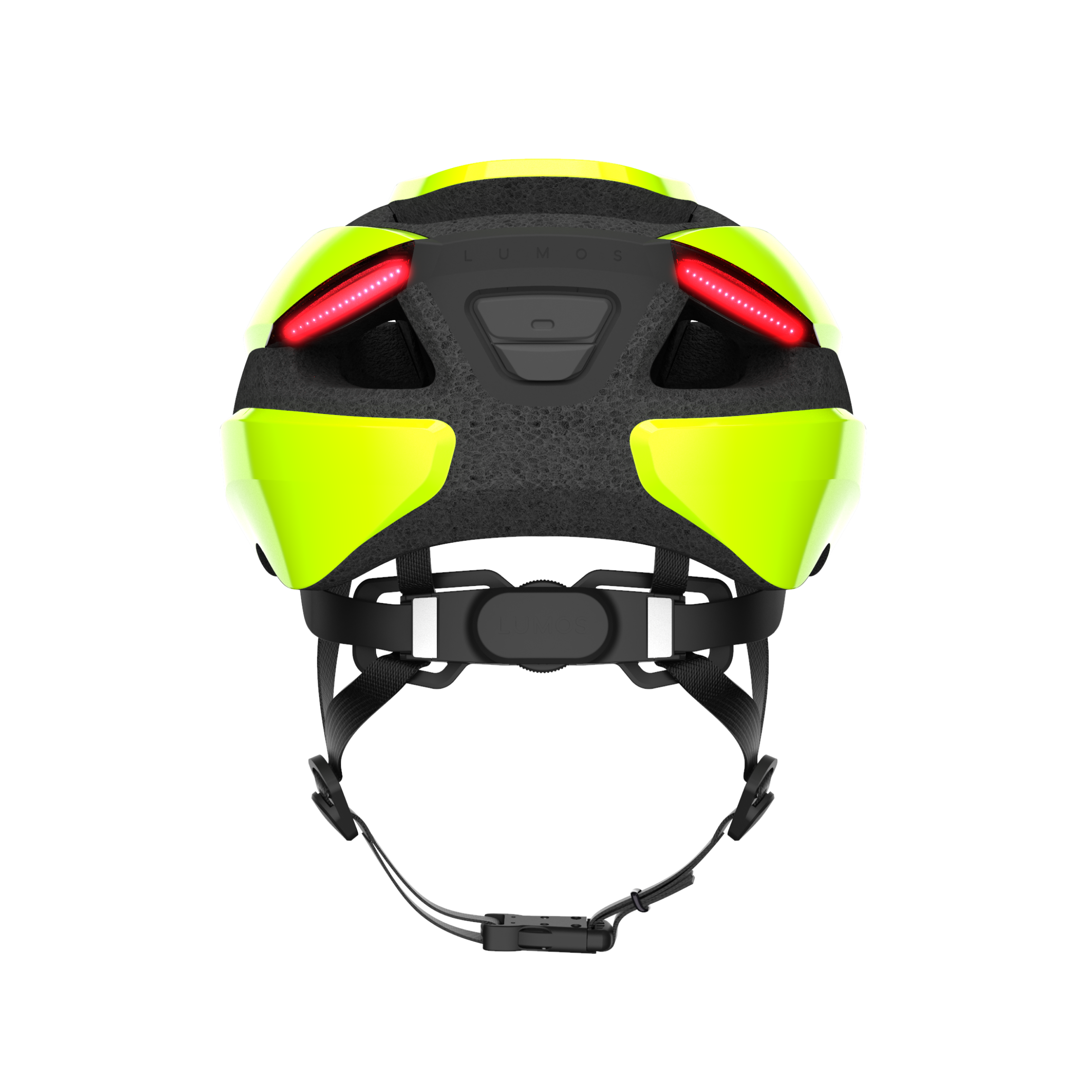 ULTRA MIPS Velohelm mit Front- und Rücklicht / lime / 54-61CM