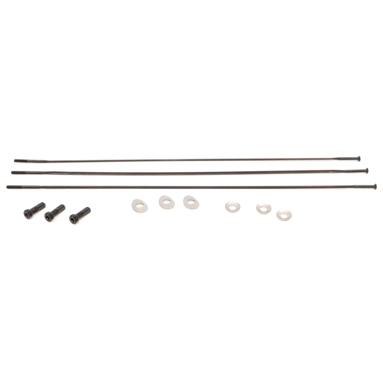 Spoke and Nipple 232mm CX-Ray Straight Pull Qty 3 / black