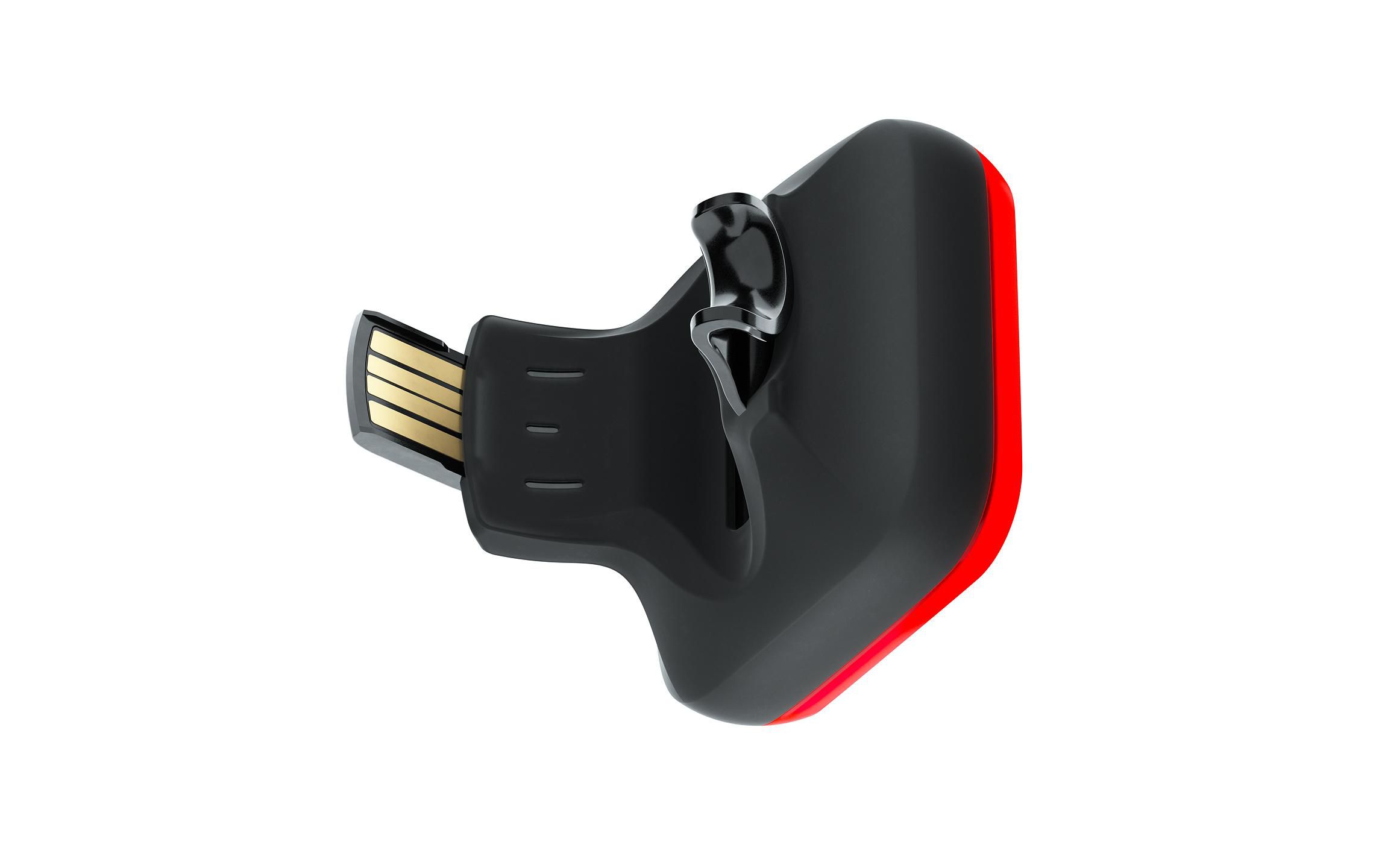 BLINDER MINI SQUARE Lichtset / black / 50/30 Lumen, 40x33x31 mm, 17g