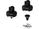 LED QPRO MOUNT Gopro Adapter für Lezyne Frontlampen / black