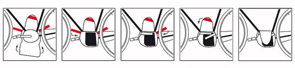 MOTOR COVER Schutzhülle für E-Bike-Mittelmotoren / schwarz