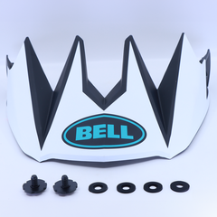 Full 10 Visor / matte/gloss white/bali arise