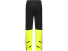 GLIDEWHEEL GTX Herren-Regenhose / black/neon yellow / L