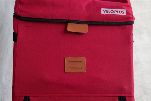 VELOSHOPPER Einkaufswagen / rot