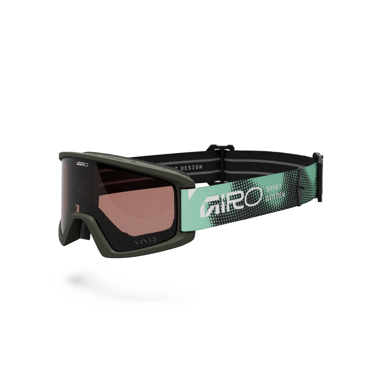 Tazz MTB Vivid Goggle / motion green,vivid trail+clear