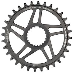 KETTENBLATT SHIMANO Direct Mount, 12fach / schwarz / 30 Zähne