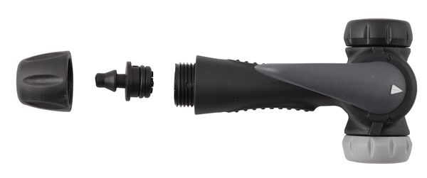 ORA DOPPELKOPFADAPTER Schrader/Presta / schwarz
