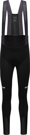 SPINSHIFT Herren-Thermo-Trägerhose mit Polster / black / L