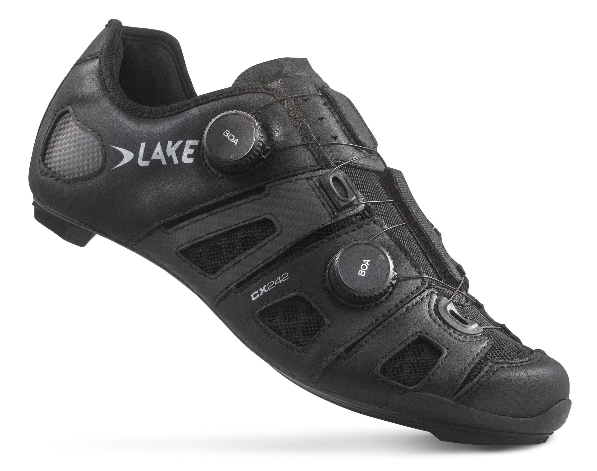 CX242X Rennveloschuhe - breitere Passform / black-silver / 43