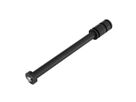 STECKACHSENADAPTER für Gepäckträgermontage / schwarz / M12 x 1.5 169mm