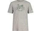 LAGAZUOIM Herren-Kurzarmshirt / grey melange / S