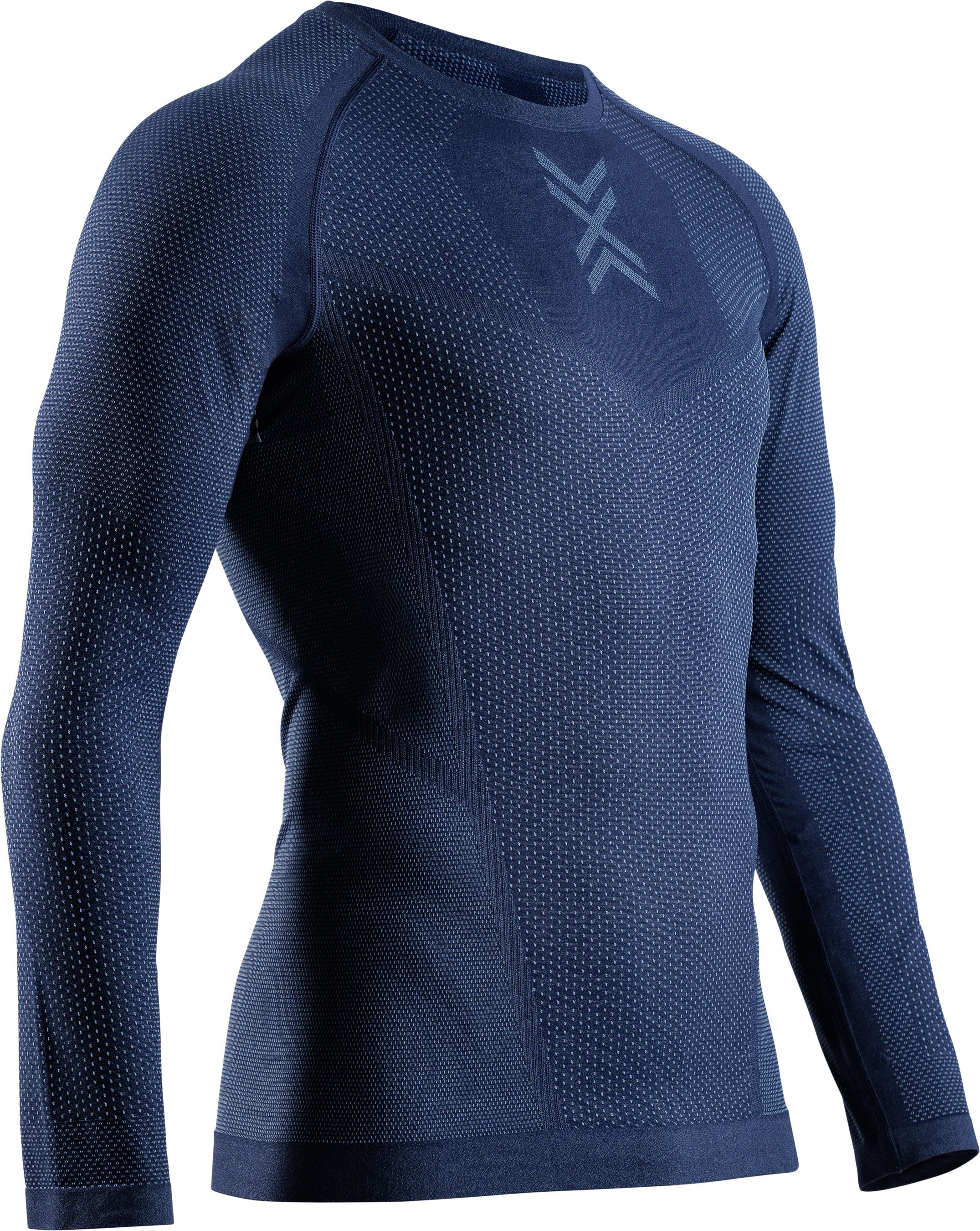 Men XCeed Run Shirt LG SL / marine/slate blue / L