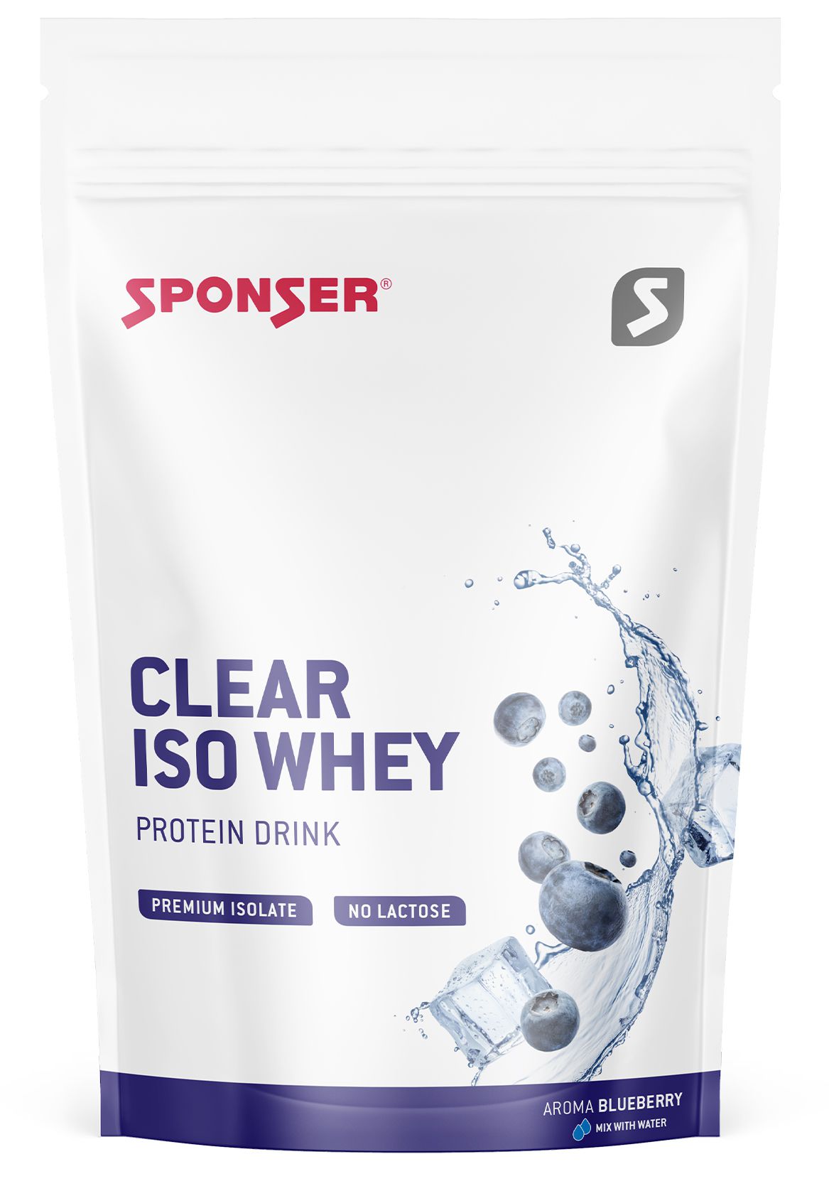 CLEAR ISO WHEY Protein-Shake, Beutel 450g / BLUEBERRY