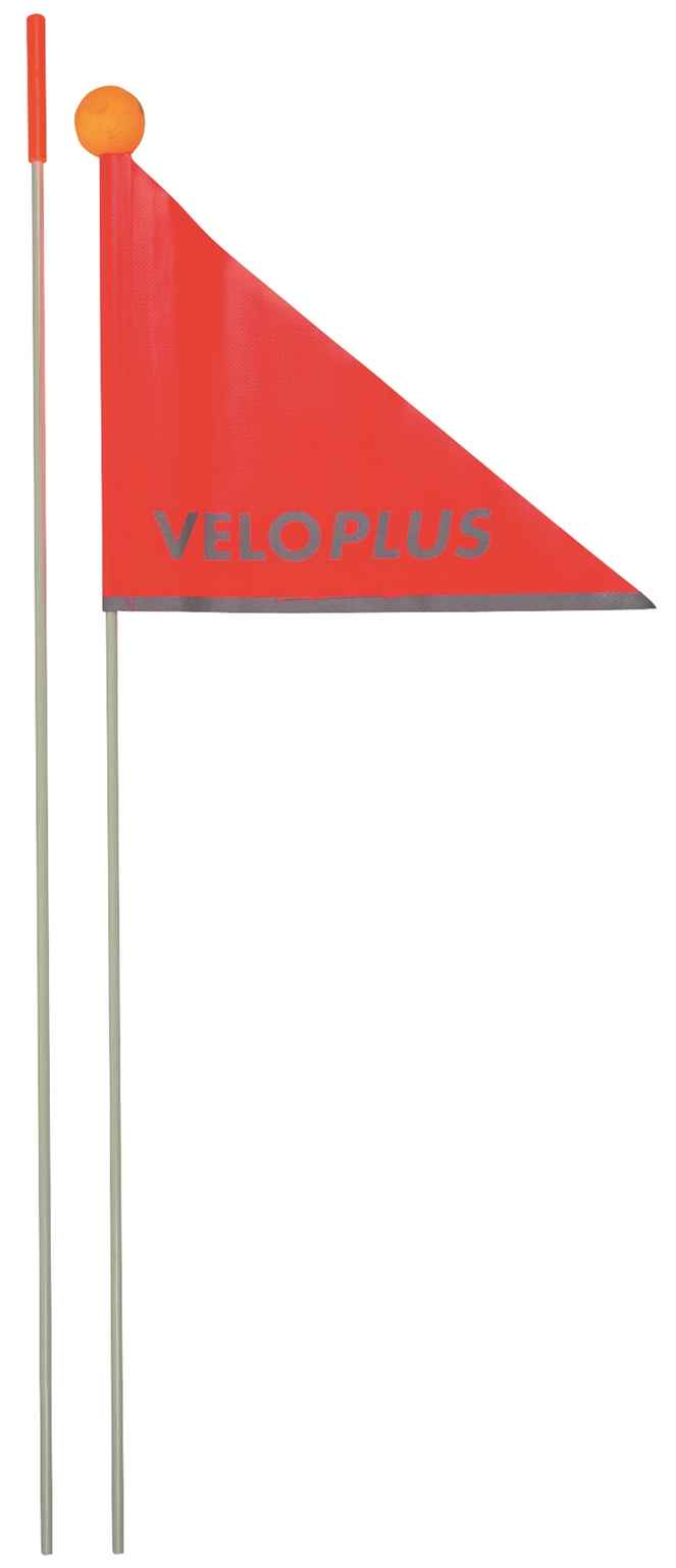 FLAG Sicherheitwimpel zum Einstecken, Rot - Hauptansicht