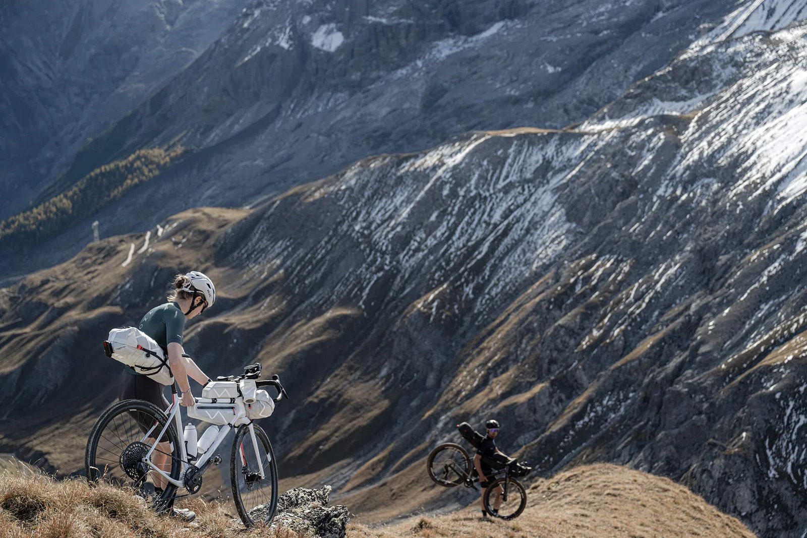 FRAME BAG 02 Rahmentasche / light grey / 2.8l