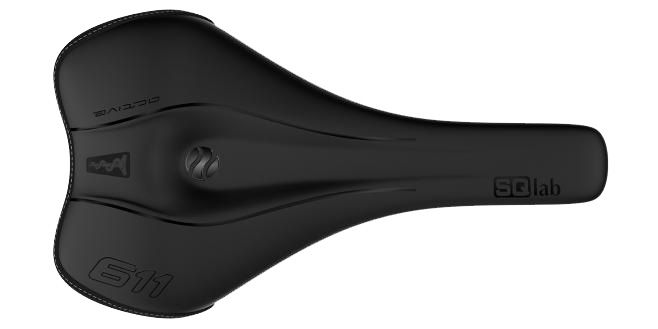 611 ERGOWAVE ACTIVE 2.1 Sattel / schwarz / 140mm