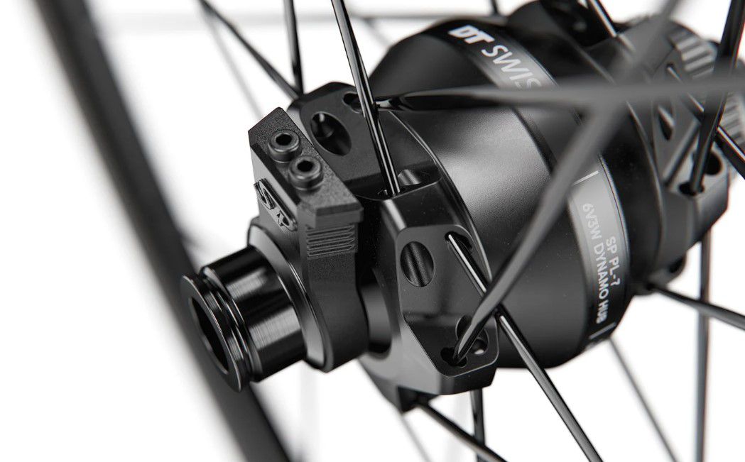 GR 1600 SPLINE VR DYNAMO Laufrad / Black / DB CL, 25mm 100/12mm