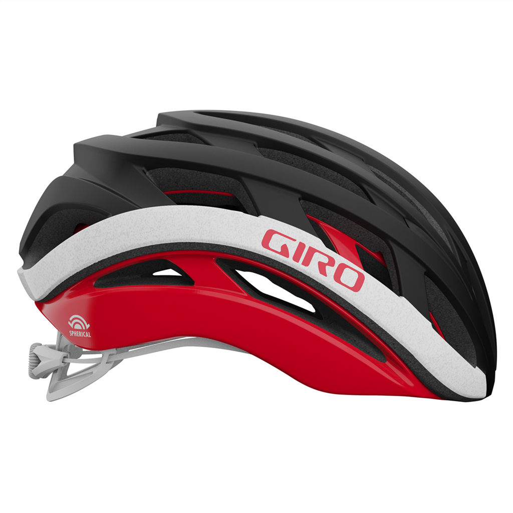 HELIOS SPHERICAL MIPS Velohelm / matte black/red / L 59-61