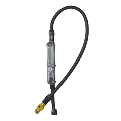 ABS Micro Floor Drive Hose W/Digital Gauge / gold gloss