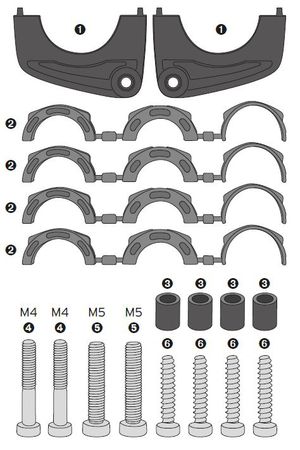 Compit/E-Spacer Kit / schwarz