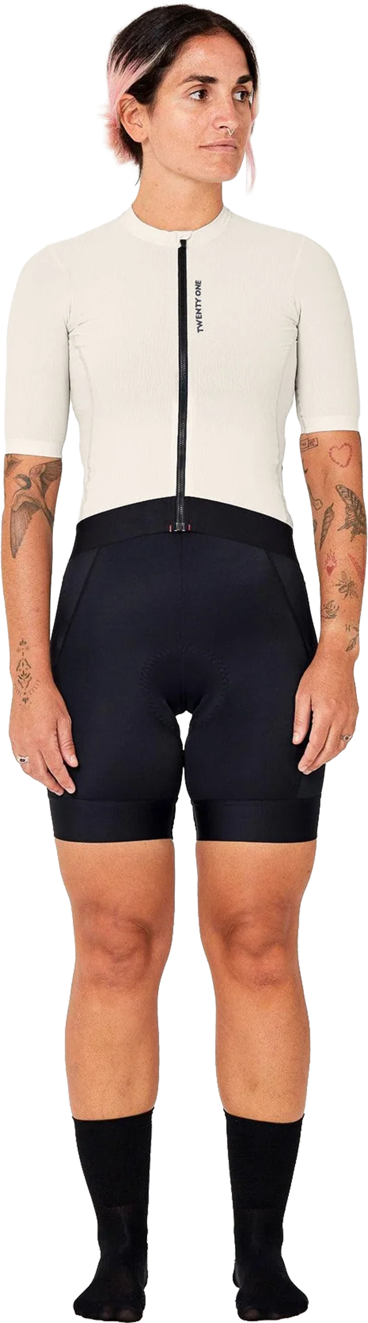 GRAVEL 2.0 Damen-Kurzarmtrikot / light grey / XL