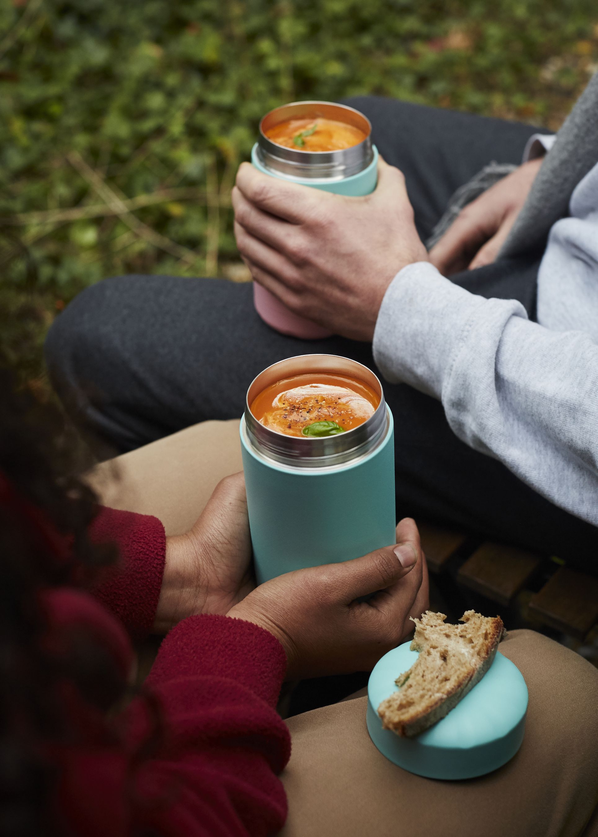 Chilly's Original Food Pot 500ml / Pastel Green