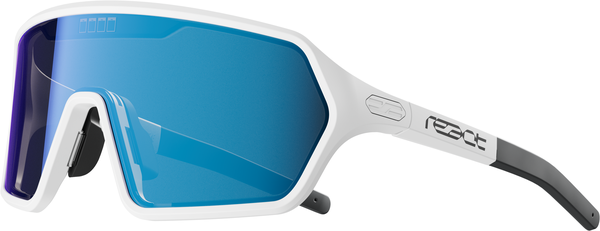 REV Sportbrille / sky white / M