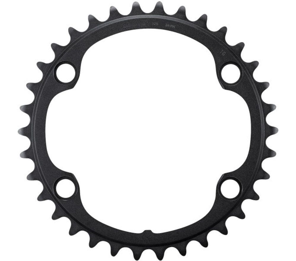 ULTEGRA R8100 KETTENBLATT 12fach, LØ 110mm / schwarz / 34 Zähne NK