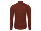 VELOZIP SUB Herren-Langarm-Merino-Trikot / brandy brown / M