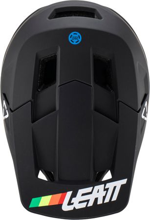 GRAVITY 1.0 Vollvisierhelm, ASTM Downhill zertifiziert / black / M 57-58CM