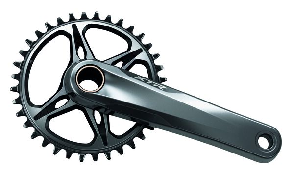 Kettenradgarnitur XTR FC-M9120 Single 12-Gang / grau / 165 mm